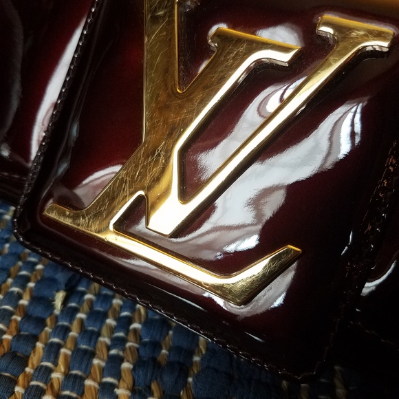 SOLD@!. Louis Vuitton Sobe Amarante Patent Leather - Picture 8 of 8